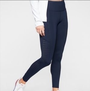 **S O L D** Navy Blue Athleta Leggings